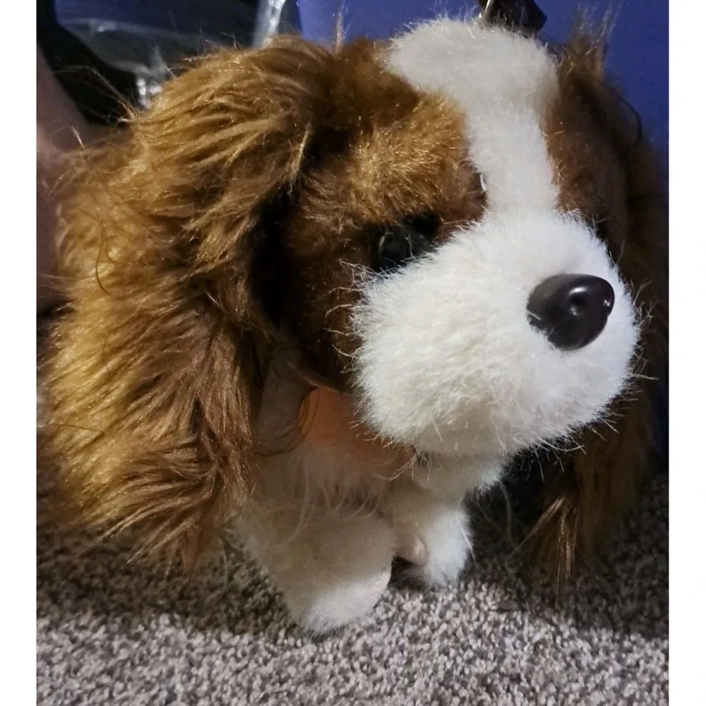 A Puppy At Heart Purse Handbag King Charles Spaniel Dog‎ Plush Stuffie Purse